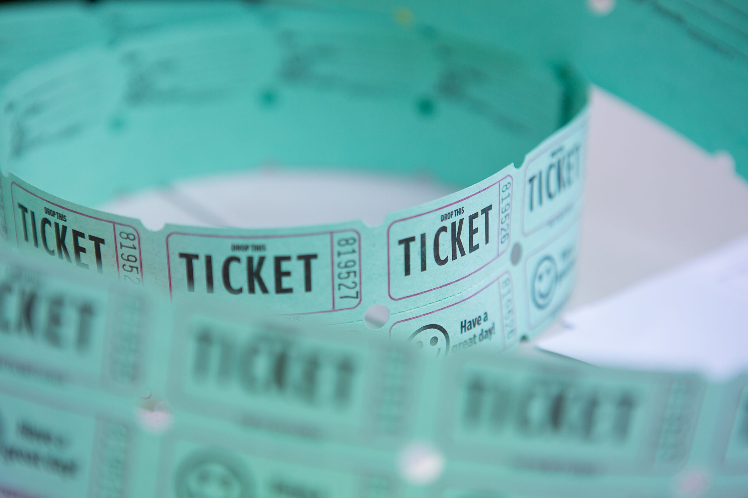 teal blue event tickets